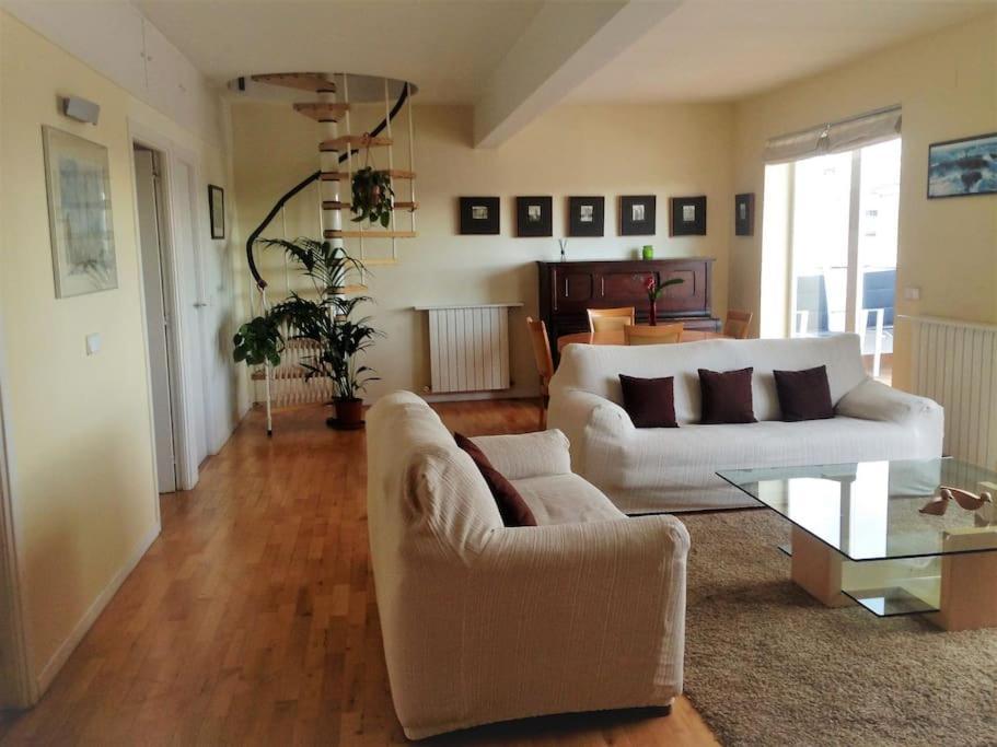 דירות Atico Centro Logrono Vistas Y Garaje מראה חיצוני תמונה